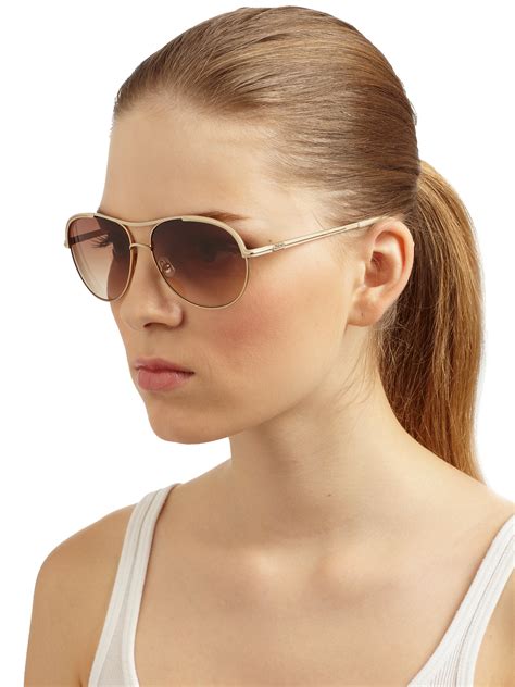 chloe aviator sunglasses|chloe sunglasses oversized.